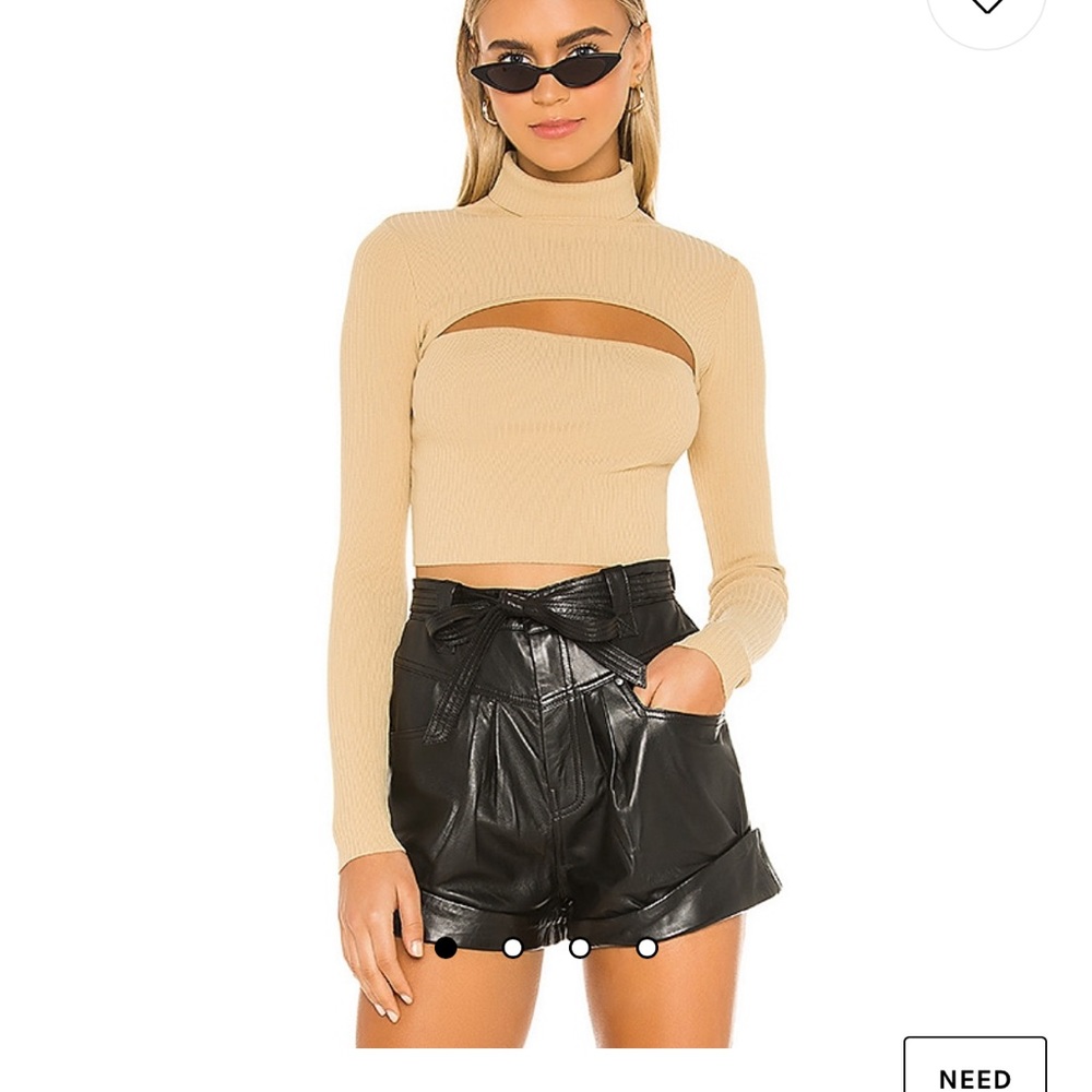Superdown cutout sweater
